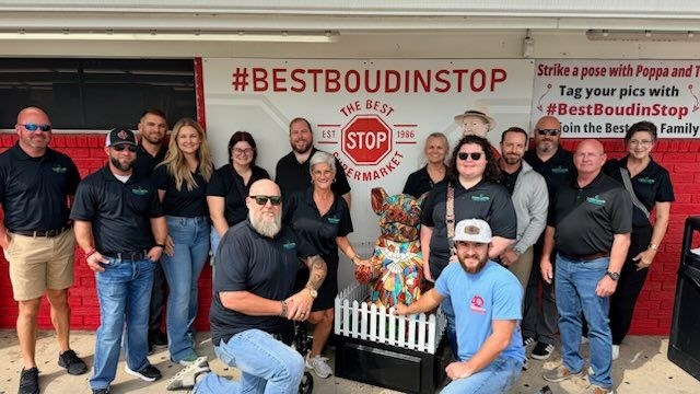 Vision Scott Leadership class at The Best Stop Supermarket
