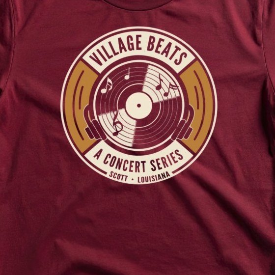 Vinyl Record (Maroon)
